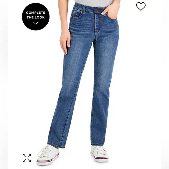 Tommy Hilfiger Tribeca Straight Leg Jeans - Picture 14 of 15